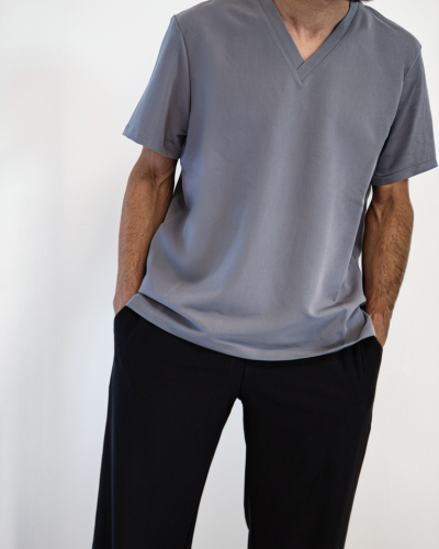 VERANO - PHI - BLOUSE COL V MAN