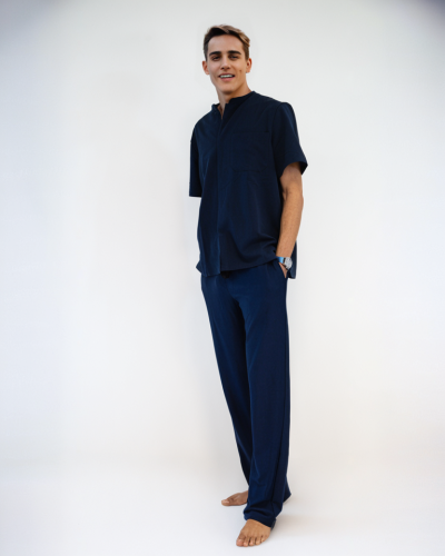 VERANO - TED - BLOUSE MC COL MAHO MAN