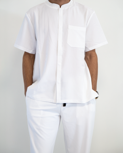 VERANO - TED - BLOUSE MC COL MAHO MAN