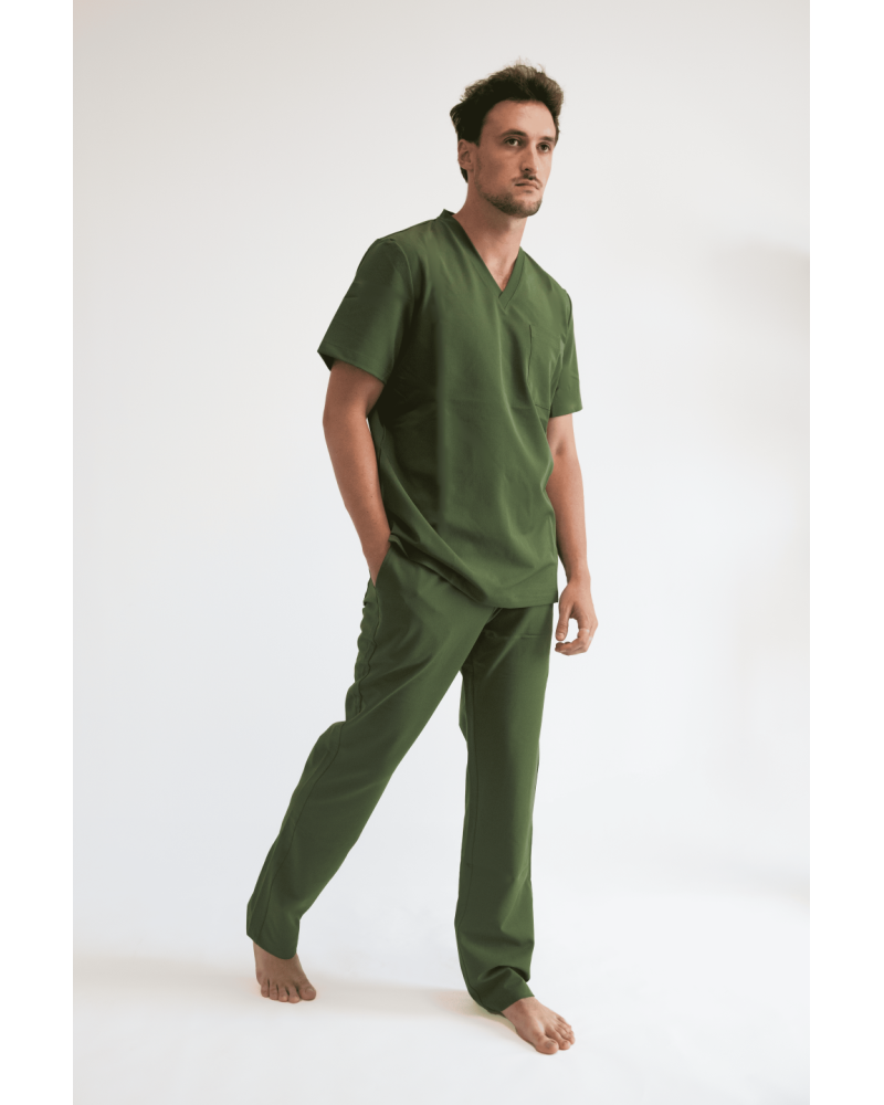 VERANO - BRAD - BLOUSE COL V BICOLORE HOMME