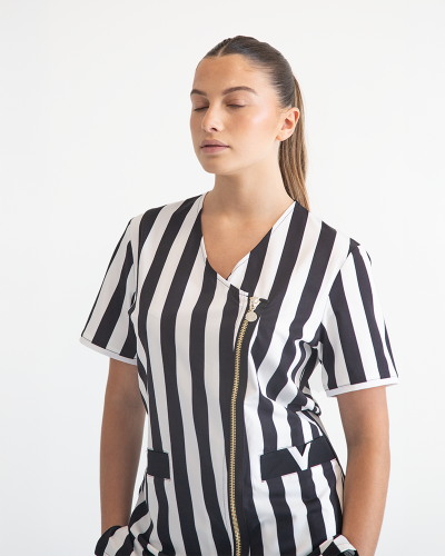 VERANO - BALMA - BLOUSE ZIPPÉE COL V POCHE FEMALE