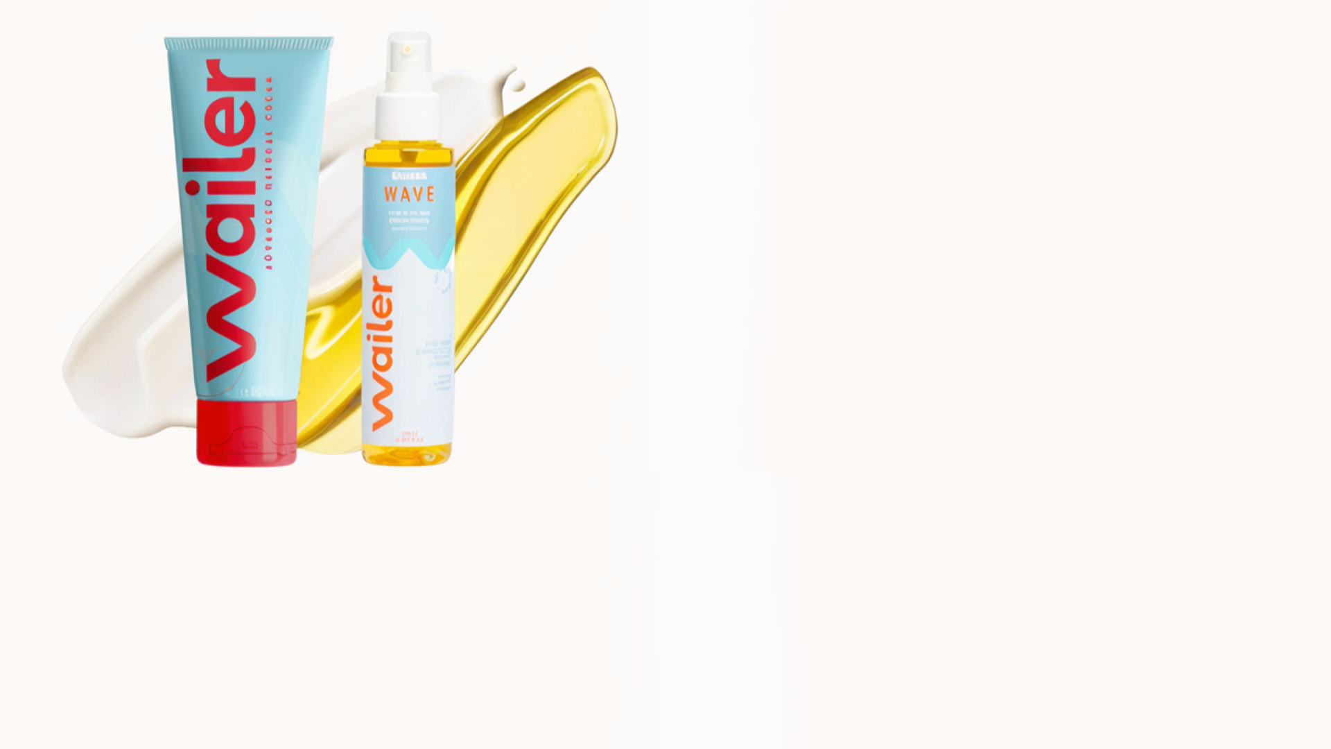 Recovery cream and oil
